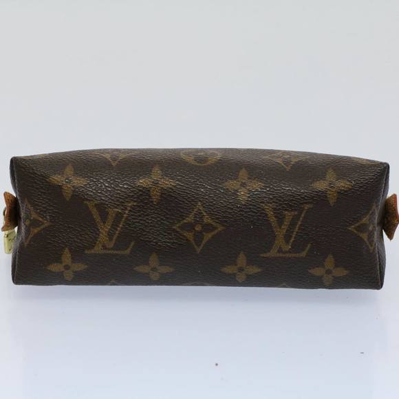 LOUIS VUITTON Monogram Pochette Cosmetic PM Cosmetic Pouch M47515 LV Auth bs8716 - Picture 6 of 16